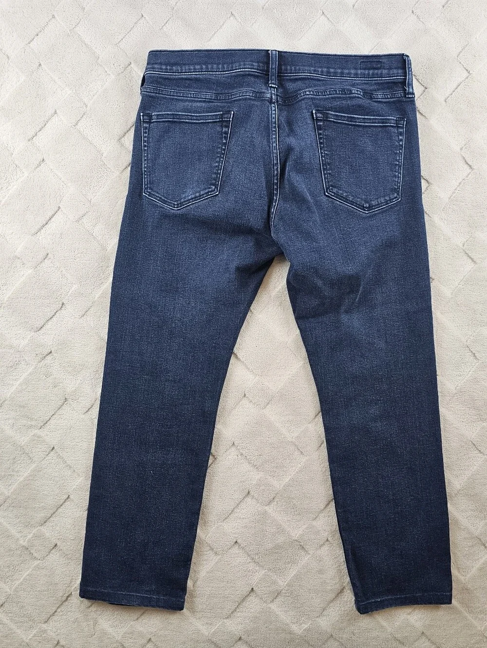 J.Crew 484 Slim Fit Jean Mens 33x30 Dark Wash Stretch Denim
